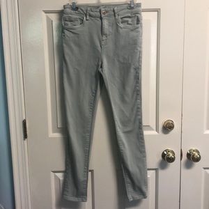 Forever 21 mint jeans 28